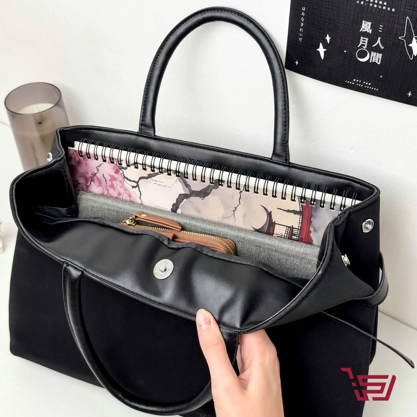 حقيبة يد جلد