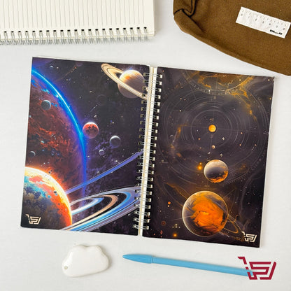 دفتر A5 الفضاء