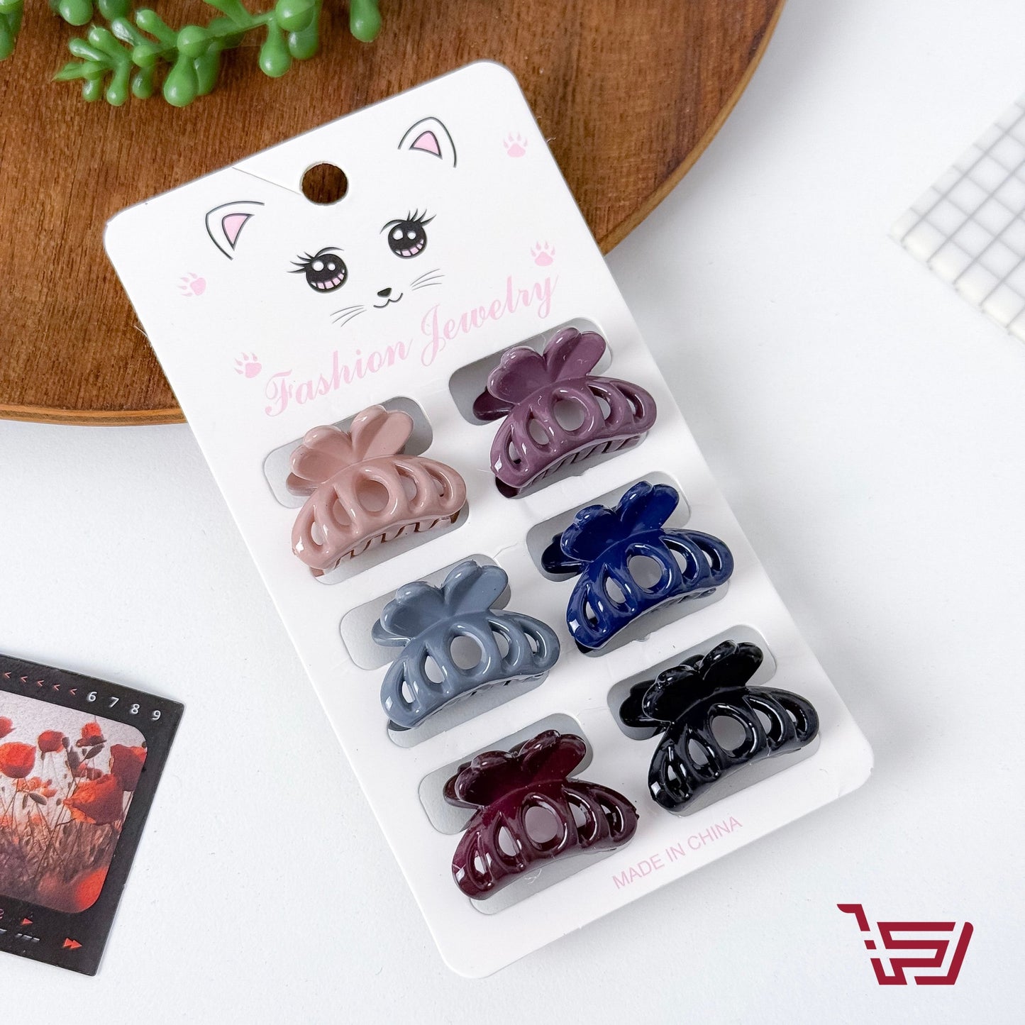 سيت قراصات شعرصغيرة ponytail