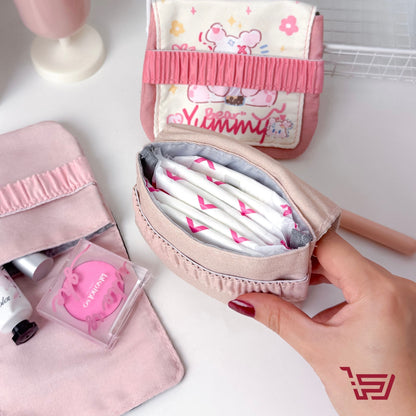 محفظة قماش صغيرة