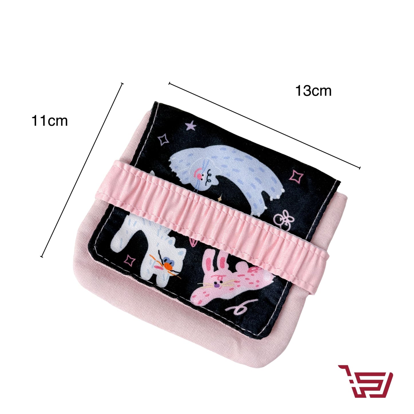 محفظة قماش صغيرة