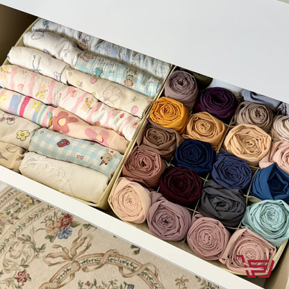 سلة تنظيم الملابس قماش