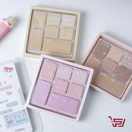 علبة ورق ملاحظات باحجام متنوعة