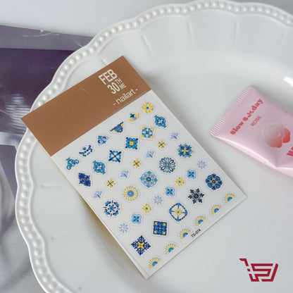 شيت ستكرات اظافر