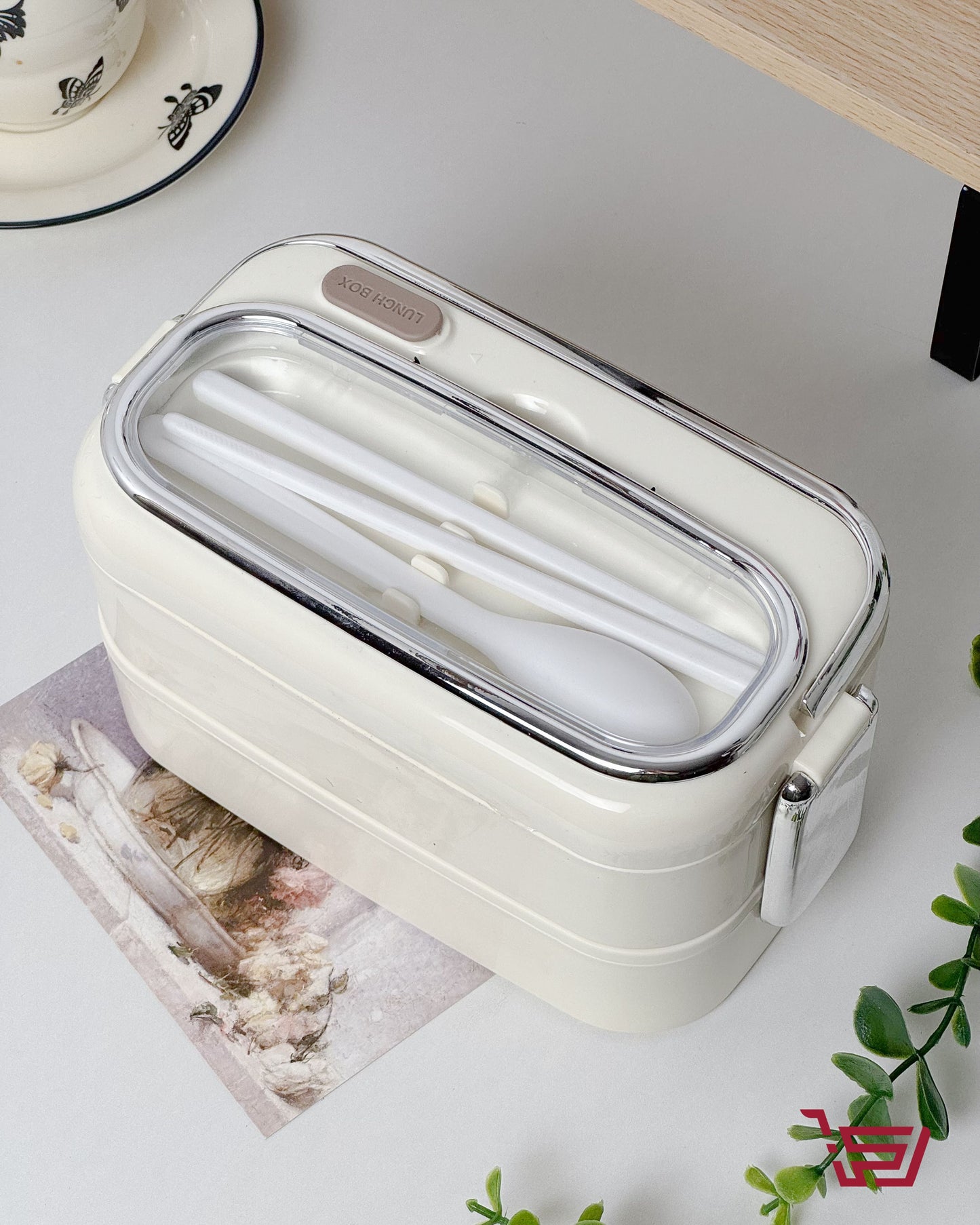 lunch box حافظة طعام بلاستك