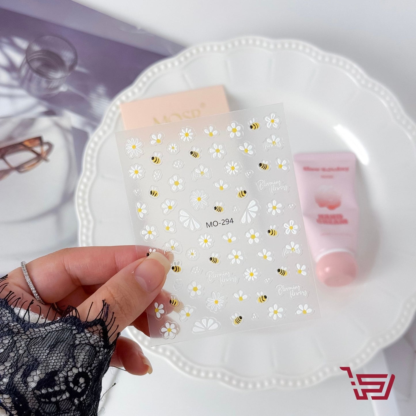 شيت ستكرات اظافر