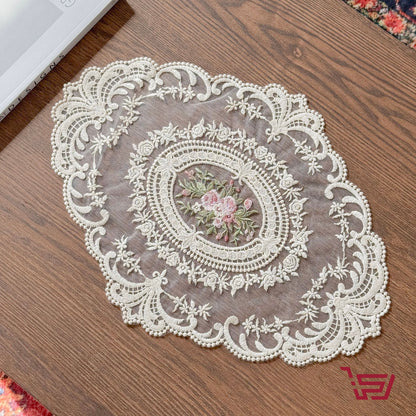 مفرش تطريز فنتج