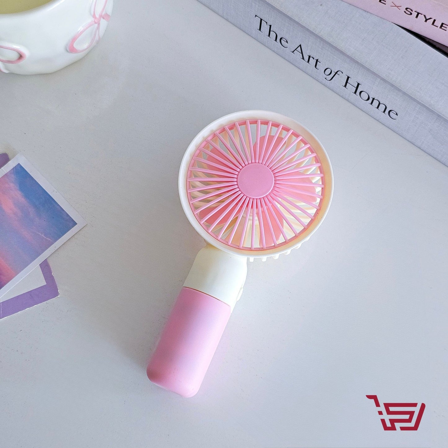 مروحة شحن يدوية صغيرة