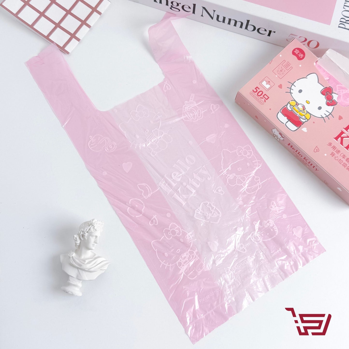 اكياس هيلو كيتي بلاستيكية استعمال مرة واحدة