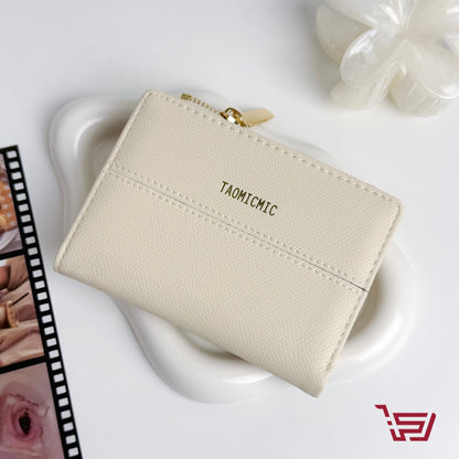 محفظة نقود وبطاقات نسائية جلد