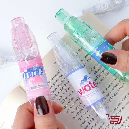 قلم تصحيح بشكل علبة مشروبات