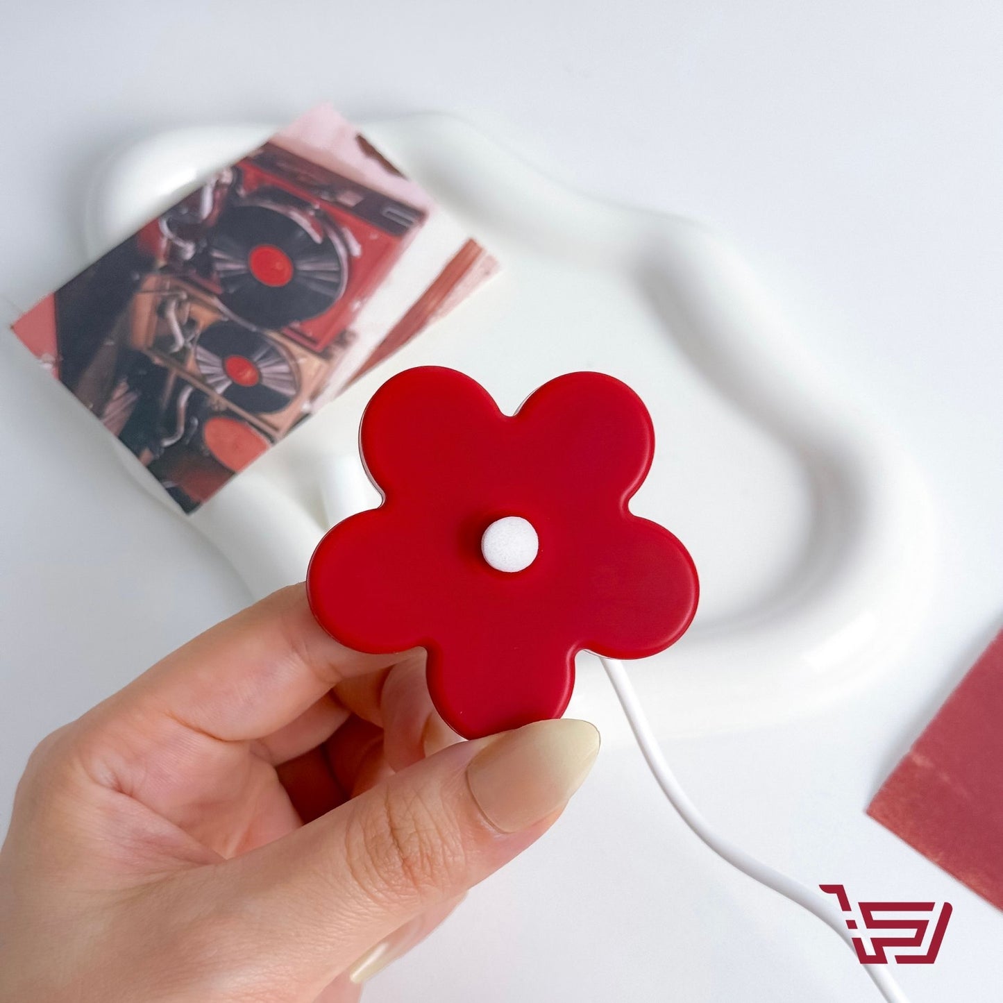 مبخرة الوردة صغيرة بأستخدام USB