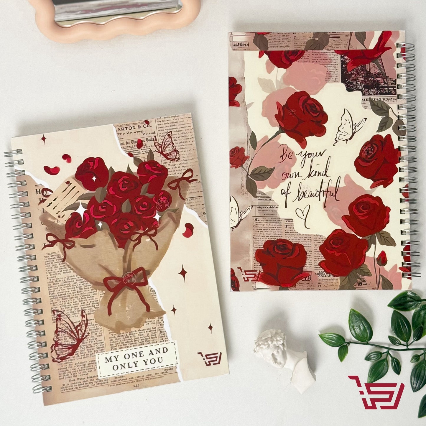 دفتر A5 وردة red roses