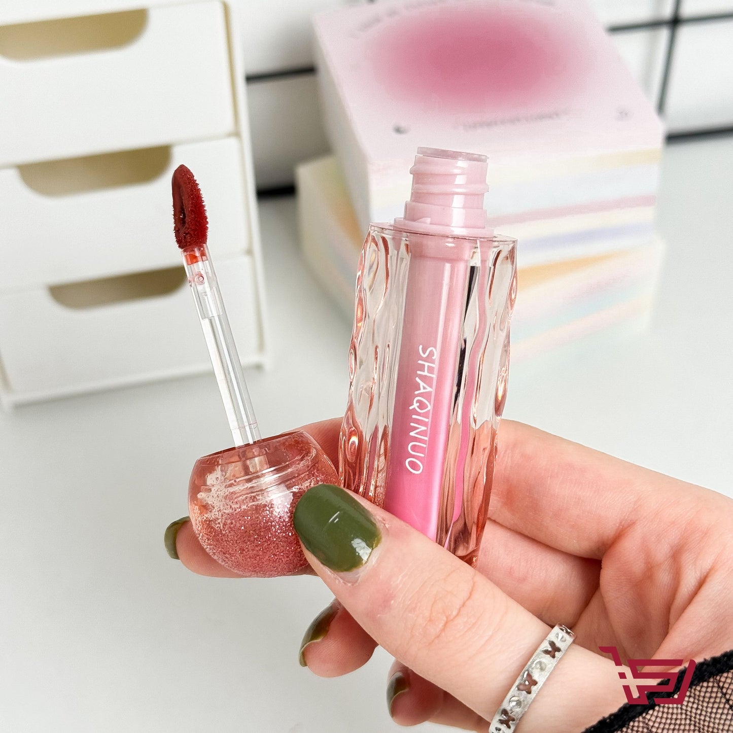 أحمر شفاه سائل لامع مقاوم للماء Lip Gloss