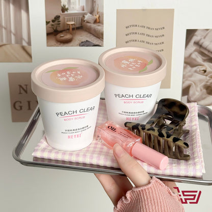 مقشر جسم برائحة  الخوخ