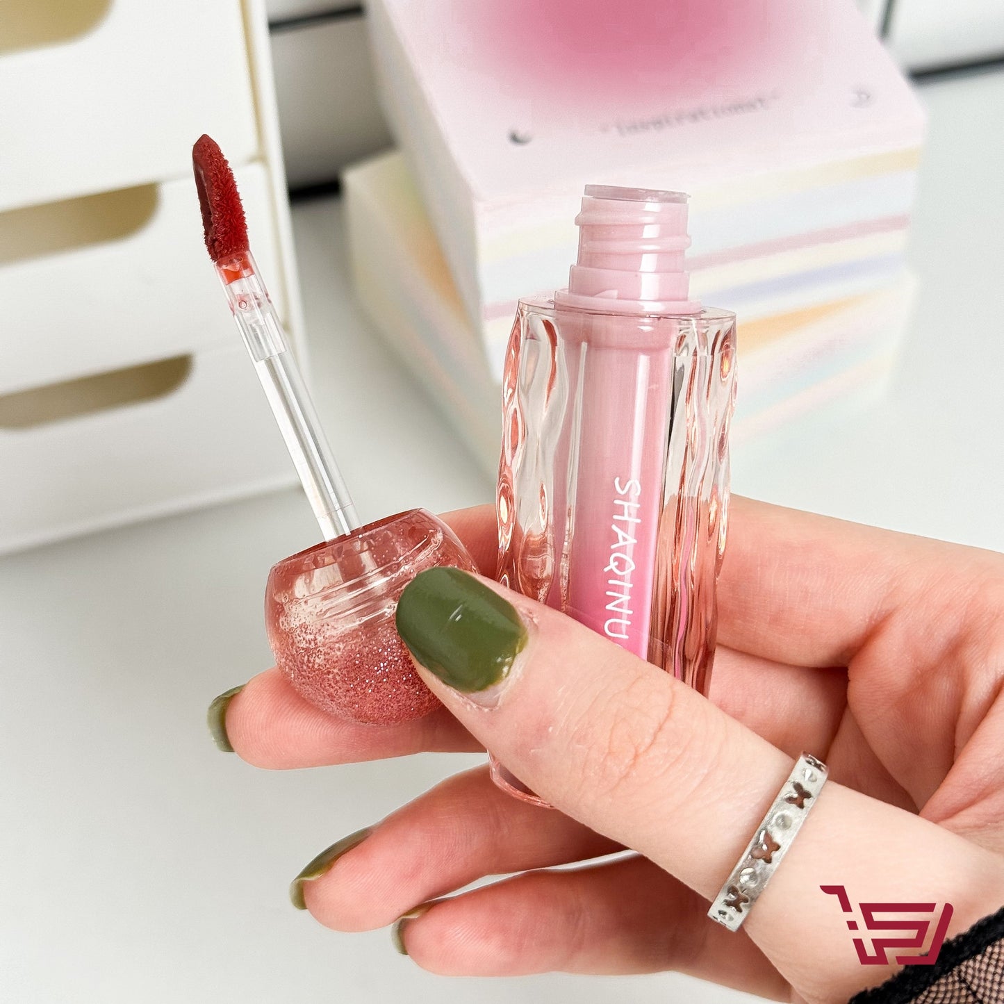 أحمر شفاه سائل لامع مقاوم للماء Lip Gloss