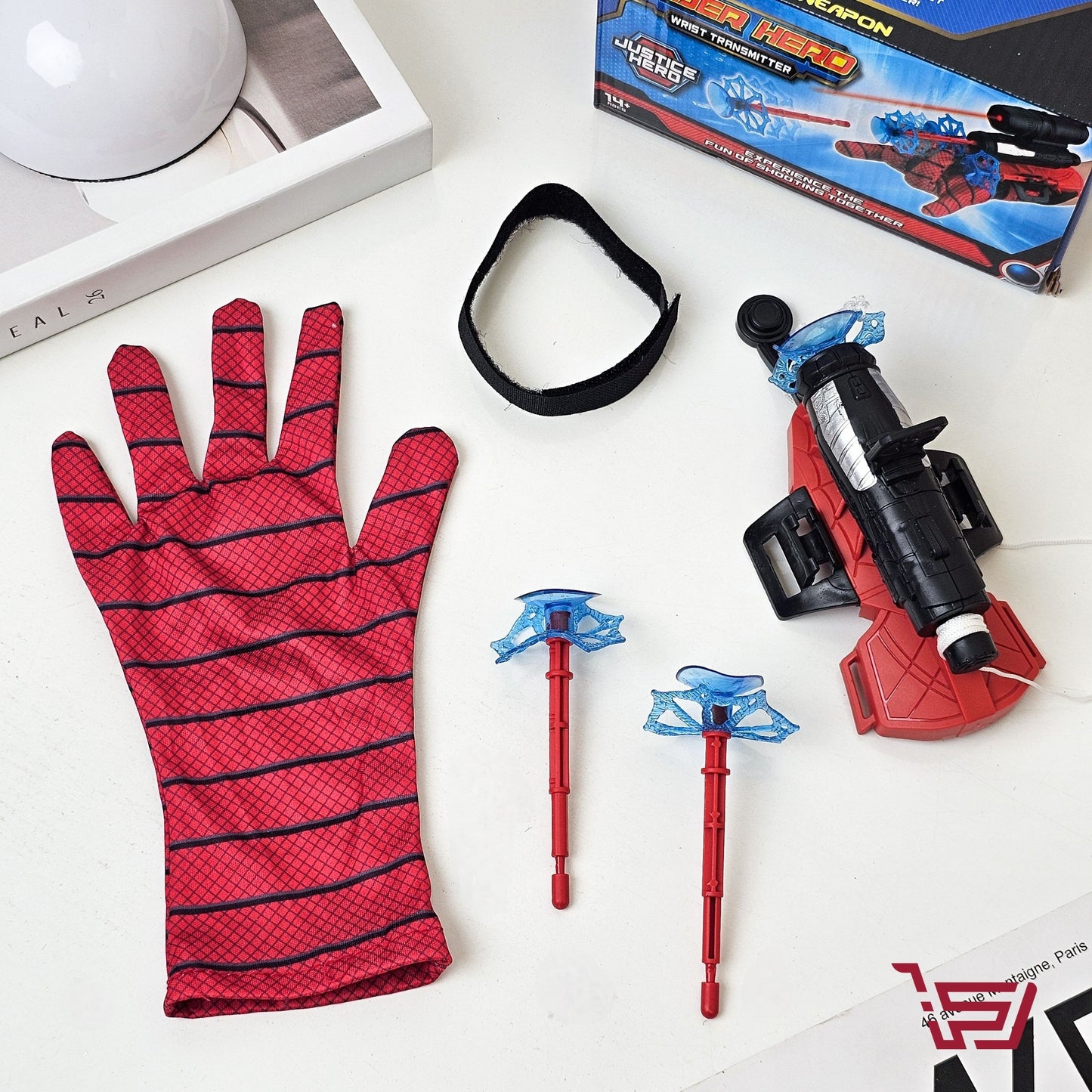 قفاز سبايدر مان القاذف للشبكة