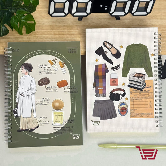 دفتر A5 ازياء