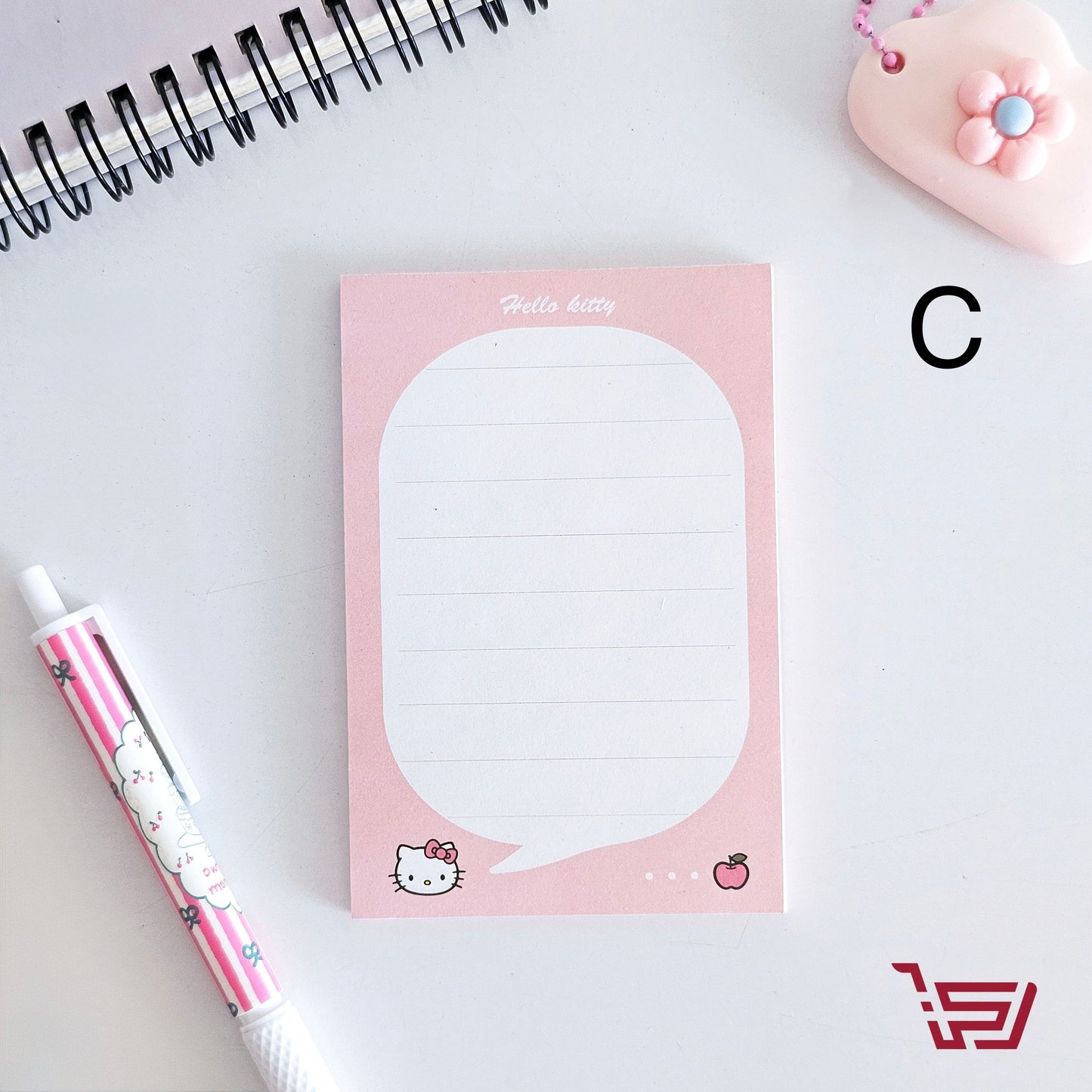 ورق ملاحظات هيلو كيتي