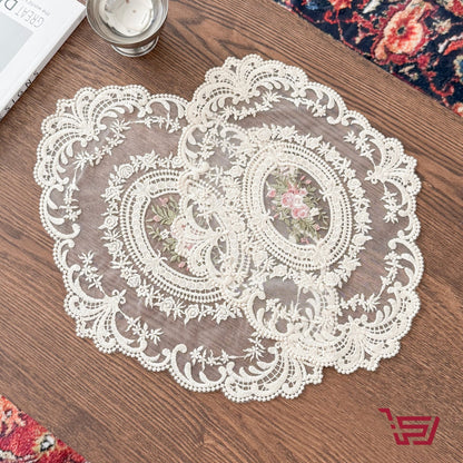 مفرش تطريز فنتج