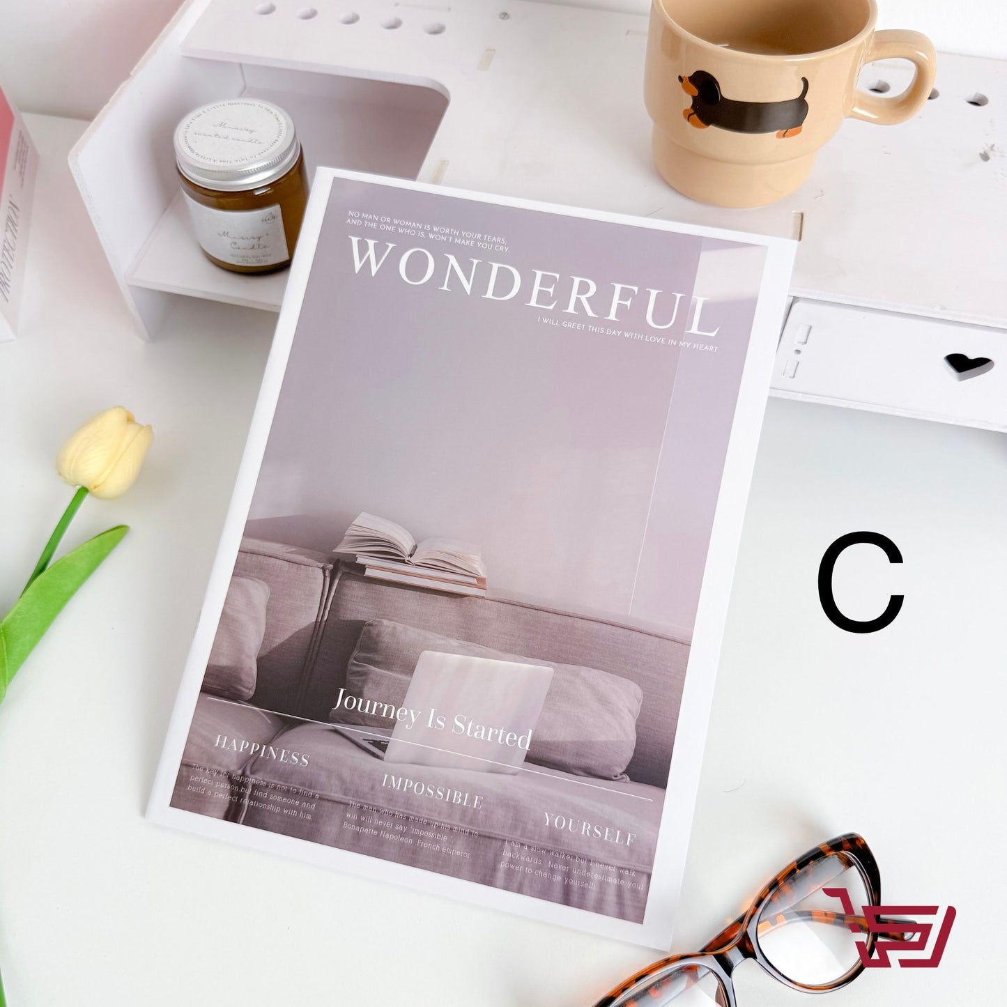 مجلات ديكور بأشكال مختلفة