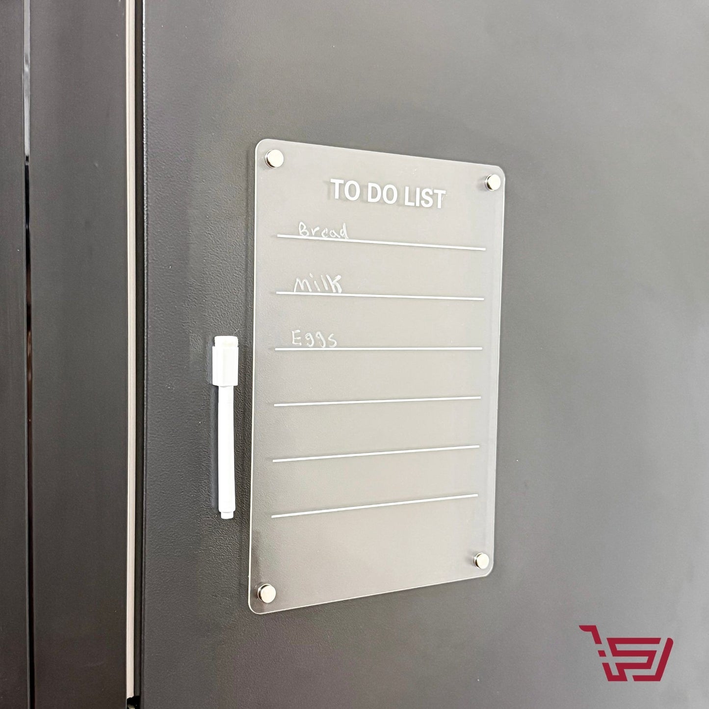 بورد مهام اكريلك مغناطيسي