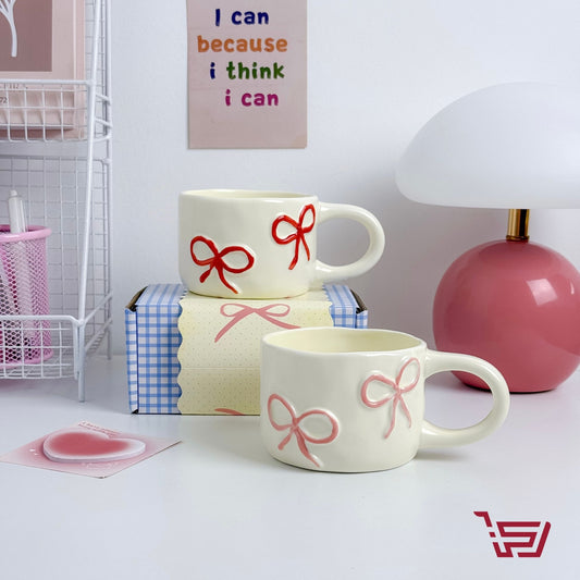 كوب سيراميك فيونكة بسعة كبيرة