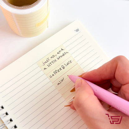 رول ورق ملاحظات لاصقة