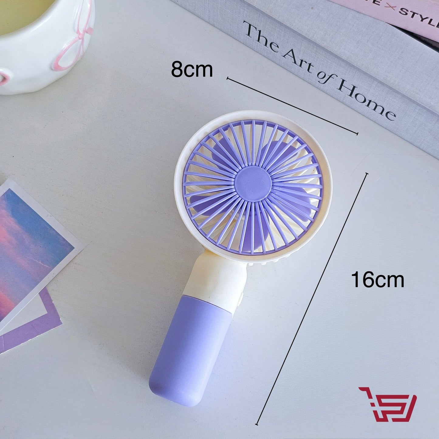 مروحة شحن يدوية صغيرة