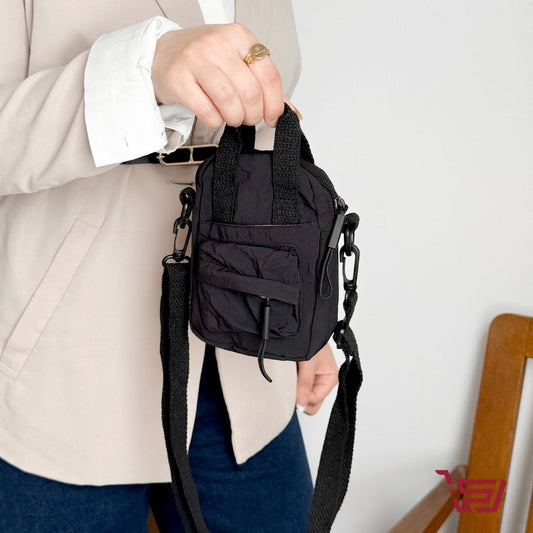 حقيبة كتف صغيرة كانفس