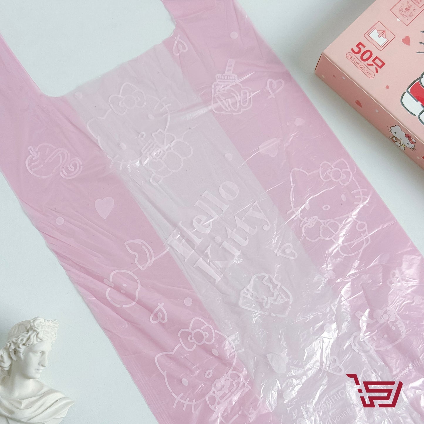 اكياس هيلو كيتي بلاستيكية استعمال مرة واحدة