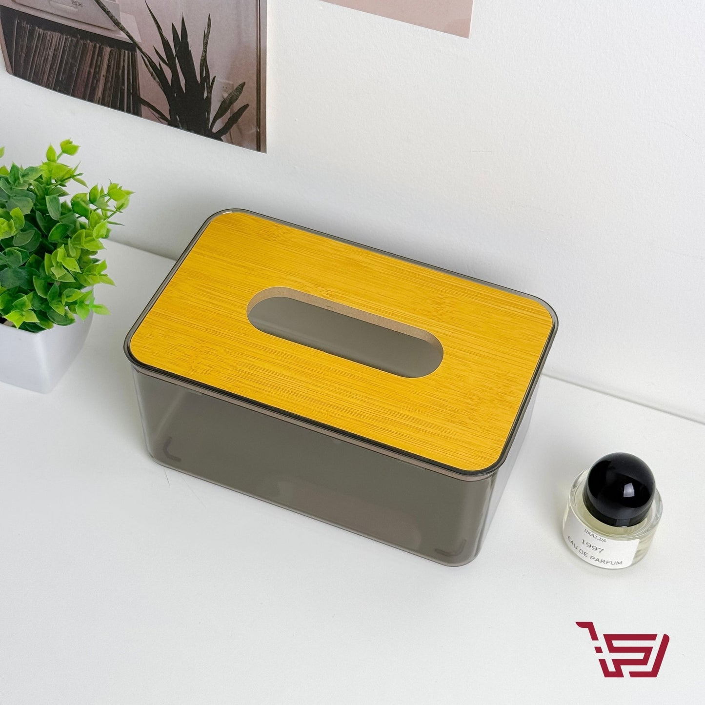 حافظة مناديل خشب