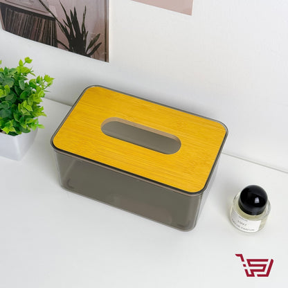 حافظة مناديل خشب