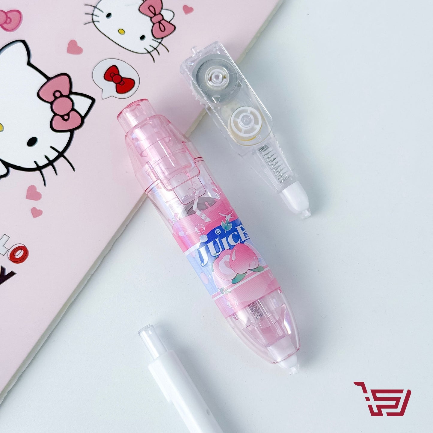 قلم تصحيح بشكل علبة مشروبات