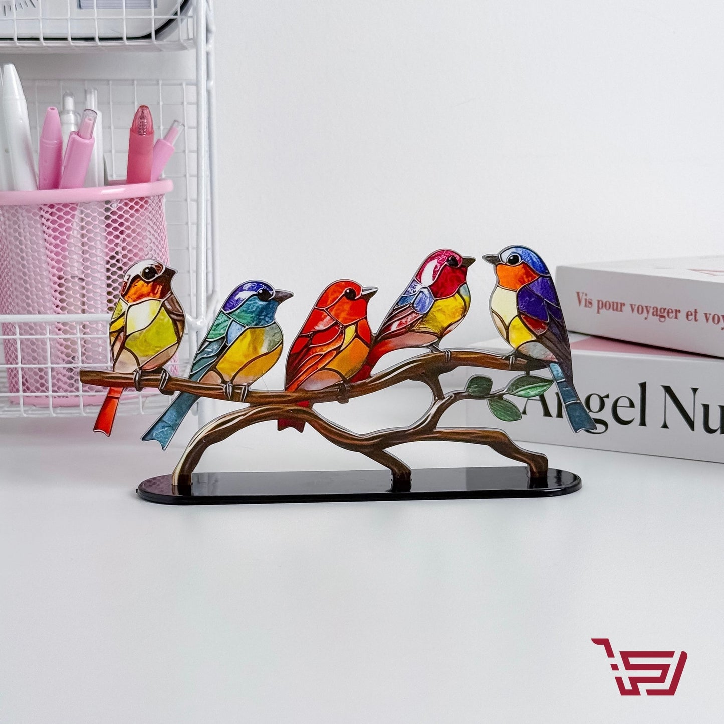 طيور ملونة للديكور