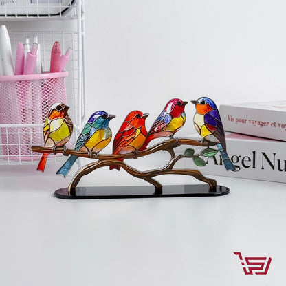طيور ملونة للديكور