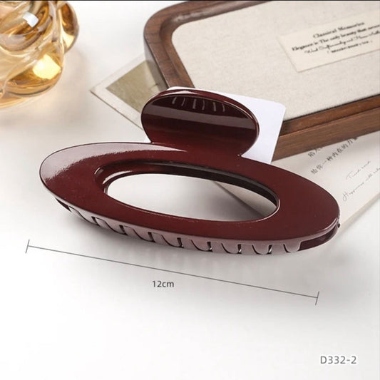 مشبك شعر بيضاوي