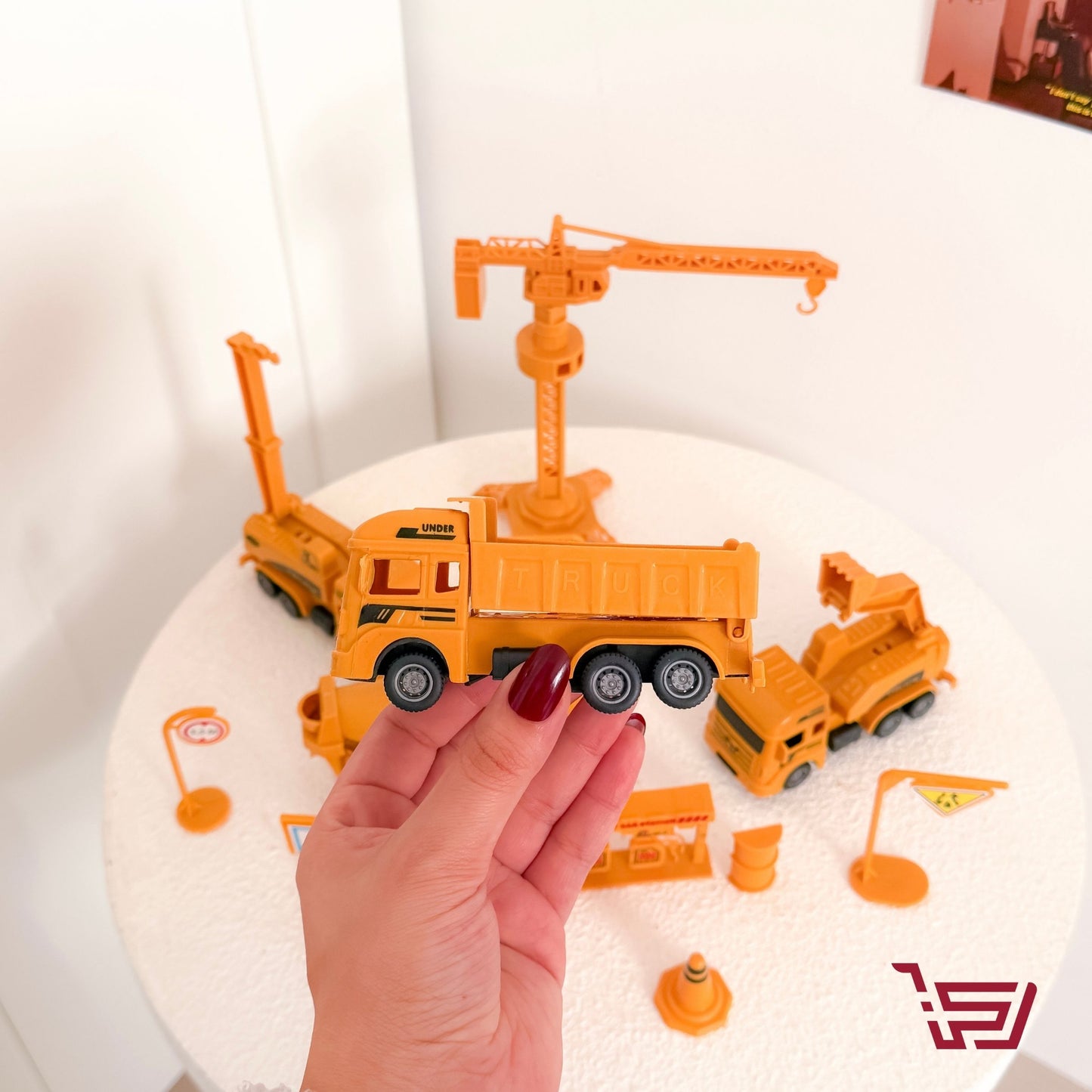 سيت سيارات بناء للاطفال truck super speed