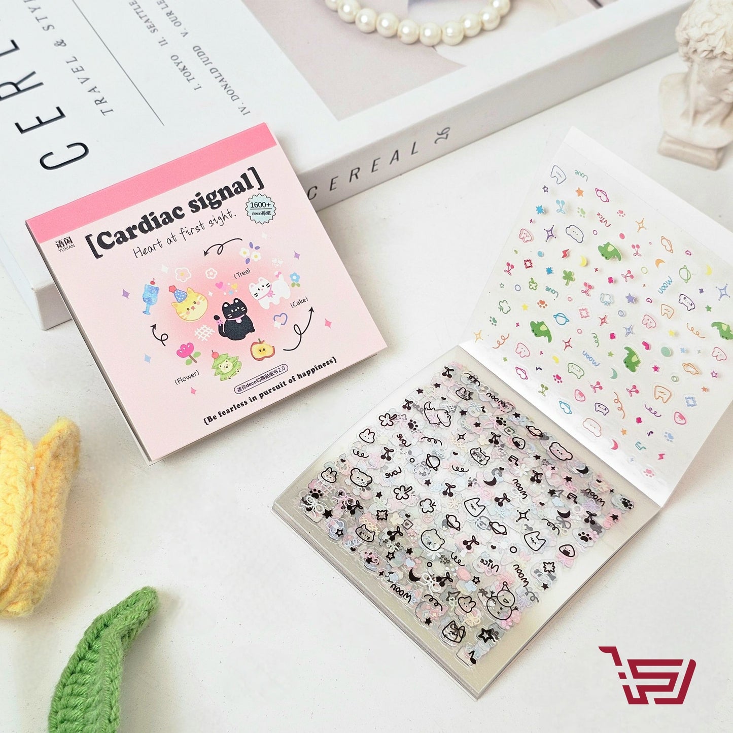 دفتر ستكرات صغير