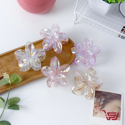 قراصة شعر الورد شفافة