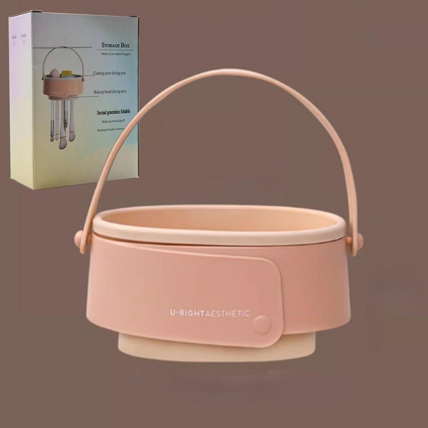 وعاء غسيل فرش المكياج