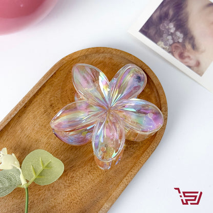 قراصة شعر الورد شفافة