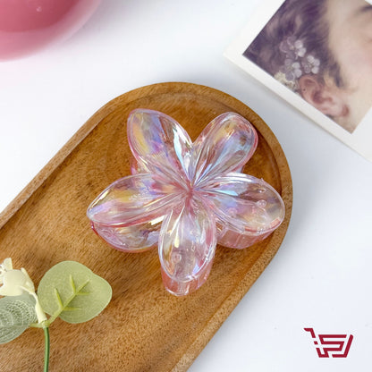 قراصة شعر الورد شفافة