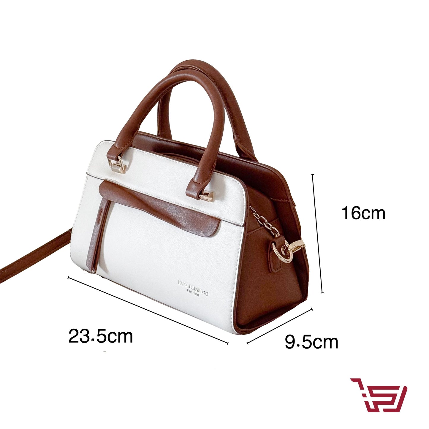 حقيبة يد جلد نسائية