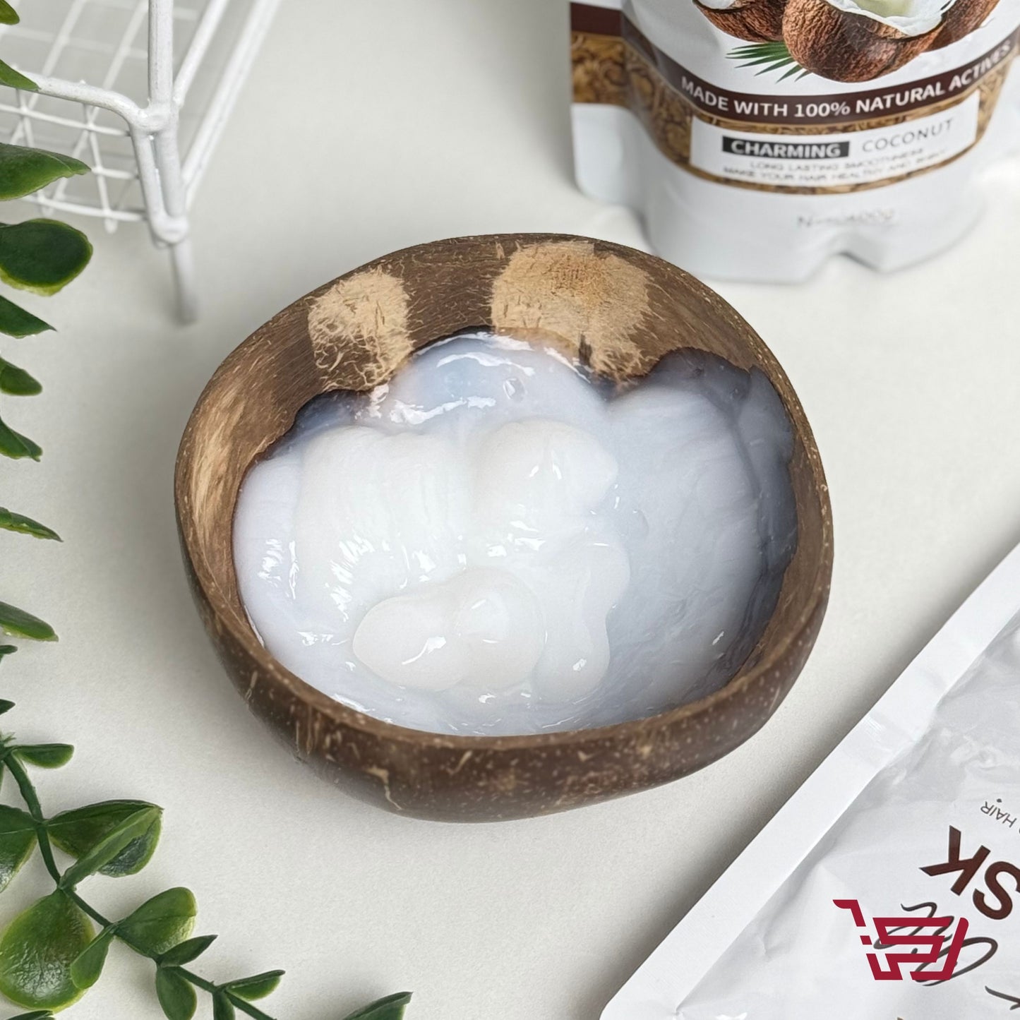 ماسك الشعر المغذي بخلاصة جوز الهند