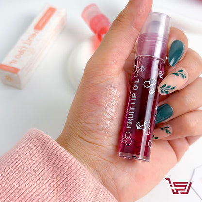 زيت للشفاه بنكهات الفاكهة