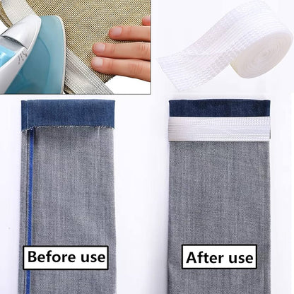 شريط لاصق لطي الملابس