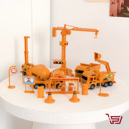 سيت سيارات بناء للاطفال truck super speed