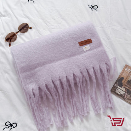 وشاح صوف كبير