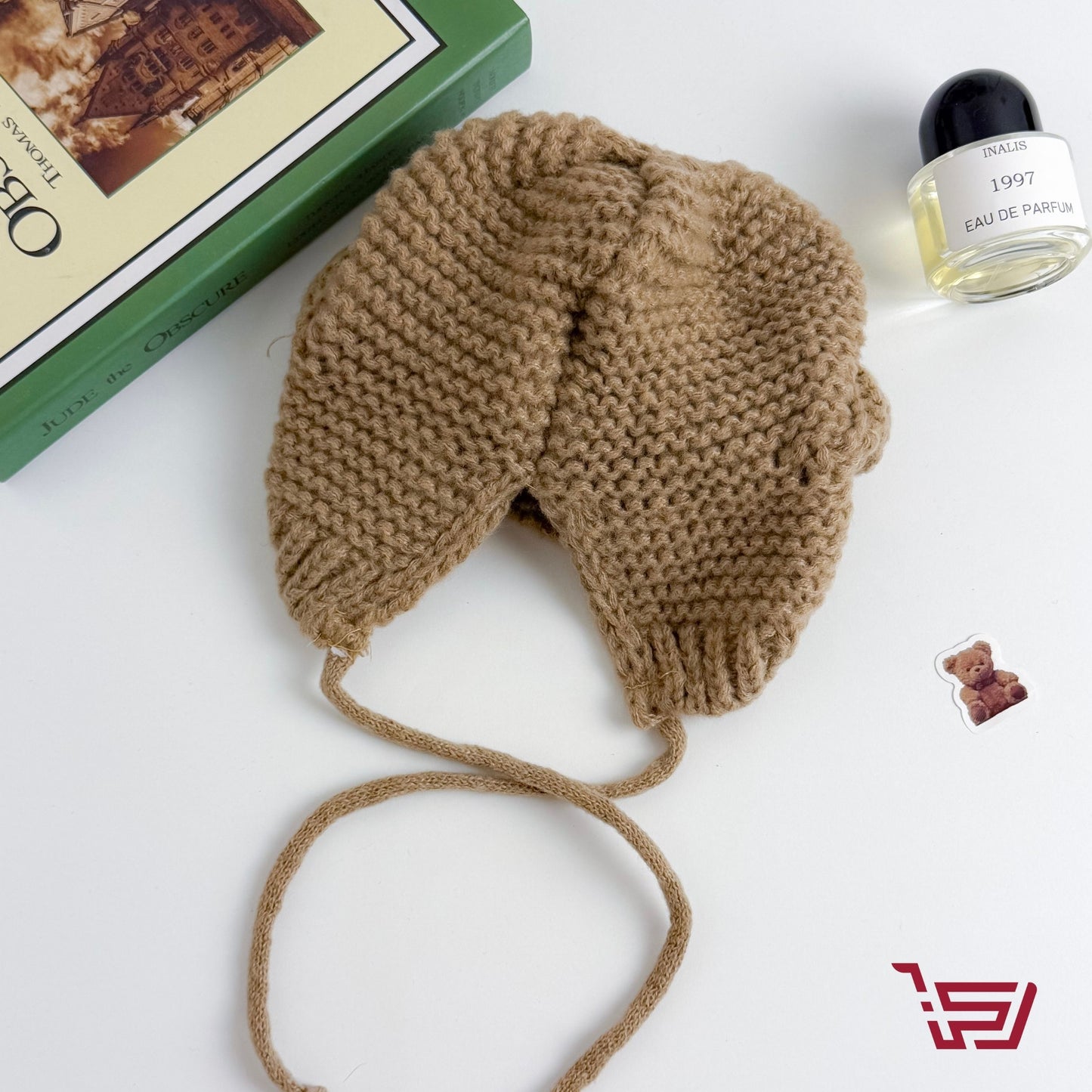 قبعة اطفال الدب